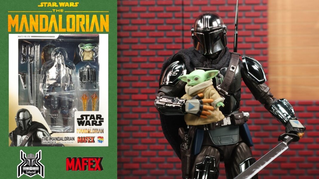 SF・ファンタジー・ホラー MAFEX No.256 THE MANDALORIAN CHROME j Mafex No.256 Ster Wars The Mandalorian Chrome Ver. Figure